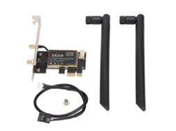 Placa Sem Fio Banda Dupla 802.11a/b/g/n/ac/ax Adaptador De Rede Pcie Gigabit