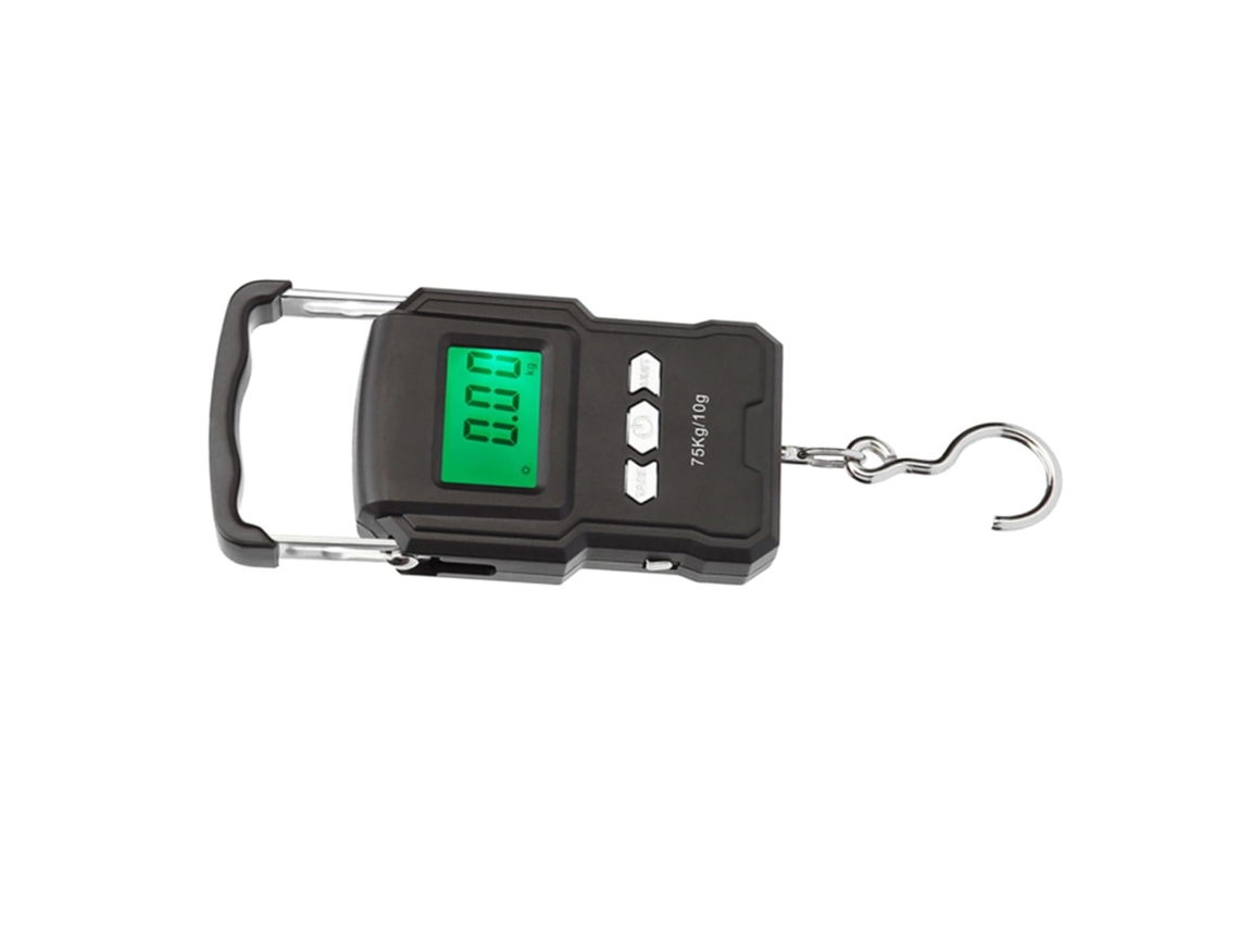 Balança De Bagagem Portátil Digital Com Visor Lcd, Capacidade De 75kg, Essencial Para Viagens