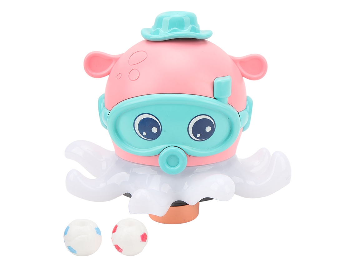 Brinquedo De Bola Flutuante Elétrico Polvo Com Música Luz Para Meninos Rosa