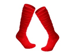 Meias De Futebol Ultra Longas De Algodão Com Scrunch Meias De Rugby Altas Até Joelho Para Esportes