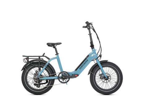 Bicicleta Elétrica Dobrável Jobobike Romer X 250w 48v Bateria De 10,5ah