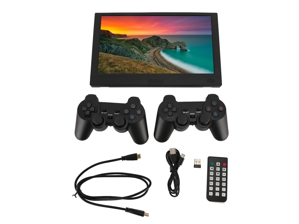 Console de Jogos Portátil EOOCOO com tela HD de 11,6 polegadas e 64GB