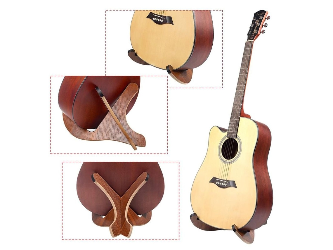 Lurelia Suporte Para Guitarra De Madeira