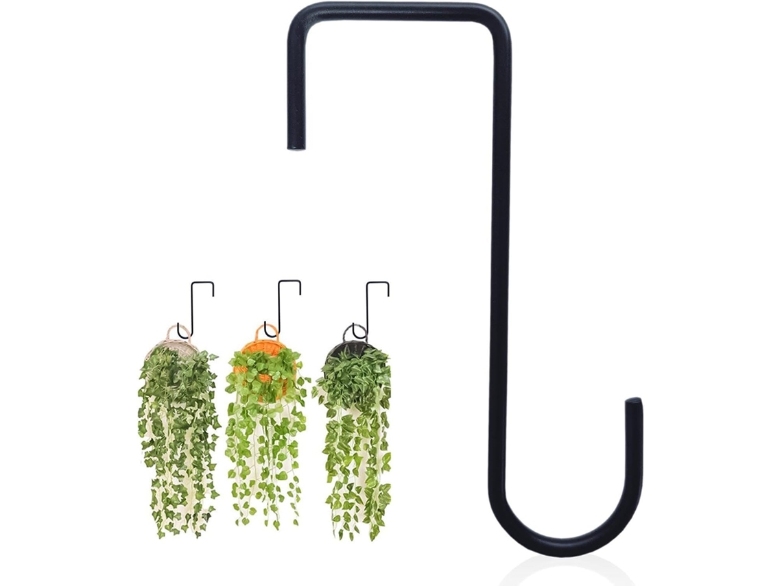 Suporte Para Cerca - Aço Preto Reforçado - Modelo Prático E Funcional