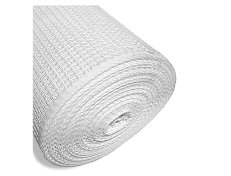 Rede De Malha Plástica Branca Para Varandas E Terraços Resistente 1X3M LA BOLATA
