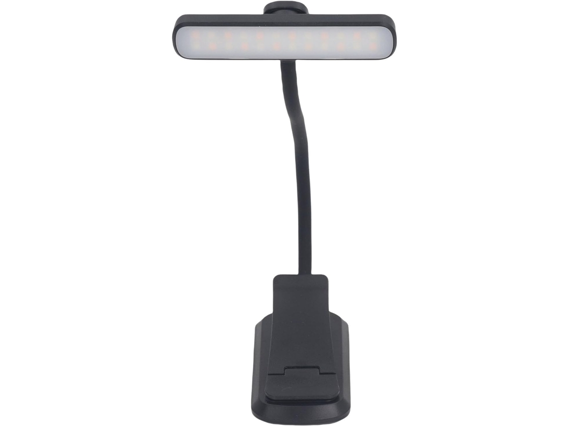 Luz De Leitura Led Com Clipe, Função Memória E 3 Modos Cor Para