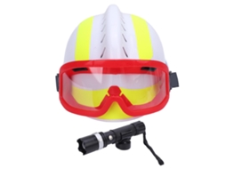 Casco De Rescate Seguridad Altura Luz Ventilado Pc Emergencia Incendio Terremoto