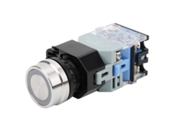 Botão De Pressão Com Luz Laxiscreed 22mm Para Tarefas Industriais, Ac220v, Auto-travamento, Interruptor Resistente E Seguro