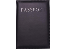 Capa Para Passaporte(preta), Carteira De Viagem, Porta, Documentos Pequenos