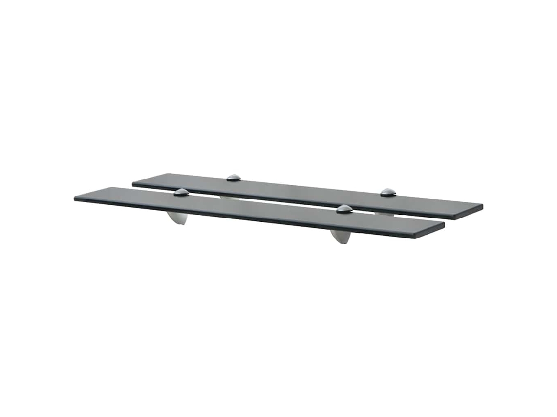 Vidaxl Prateleiras Flutuantes 2 Pcs Vidro 70x20 Cm 8 Mm