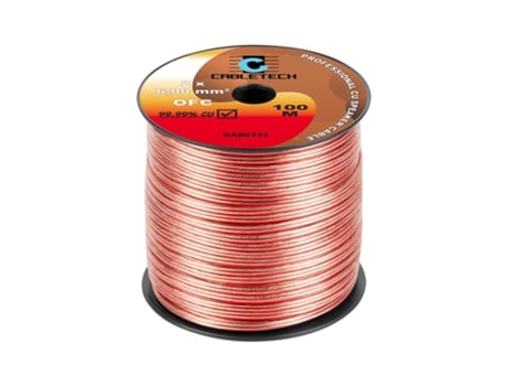 Cabo de alto-falante Ofc 6mm Cabletech
