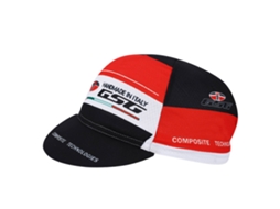 Chapéu de Ciclismo Mali, outdoor, respirável, seco rápido, com capa, preto e vermelho