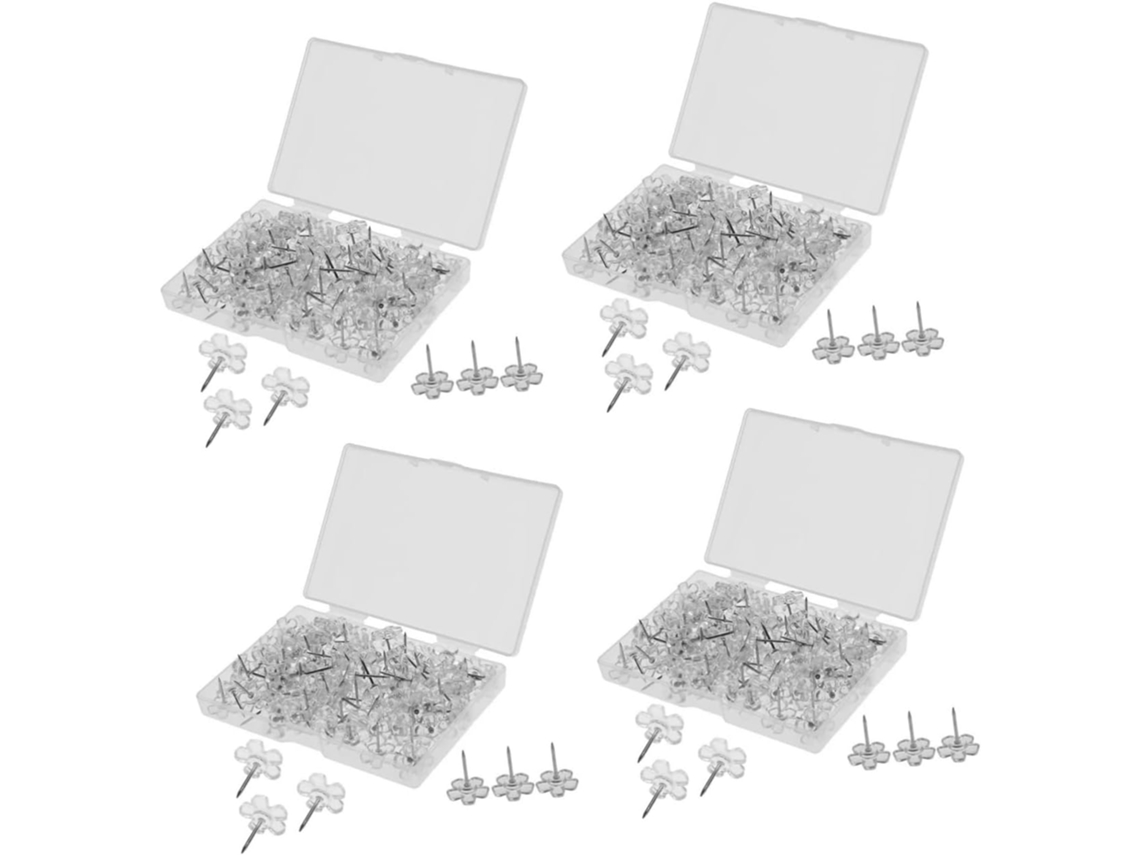Conjunto De 400 Tachinhas Decorativas Em Formato Flor