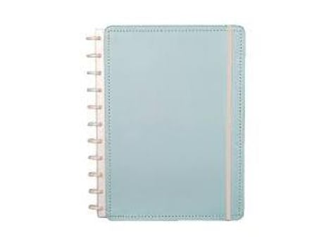 Caderno A4 Azul Pastel
