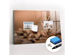 Quadro Magnético Grãos De Café Para O Corredor Espelharte (60x40 Cm)
