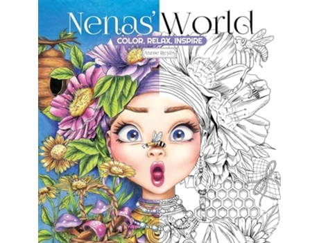 Livro Nenas World. Color. Relax. Inspire de Annie Reyes (Inglês)