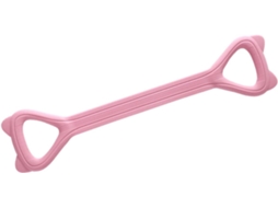 Faixas De Resistência Para Exercícios, Em Borracha Rosa, Treino Casa | Design Portátil E Resistente A Rasgos