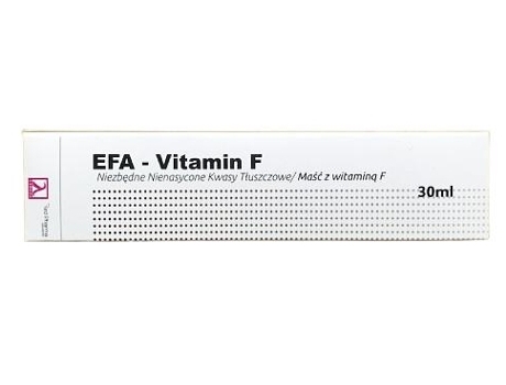 Pomada de vitamina F com ácidos graxos essenciais para a pele, 30 ml Red Pharma
