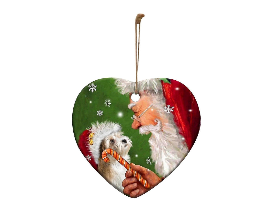 Enfeites Para Árvore De Natal Pingente De Boneco De Neve E Cachorro. Olysi Shop