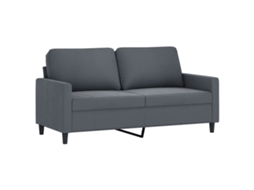 2-seater Sofa, 2-seater Sofas Vidaxl Cinzeto Veludo (n/a)
