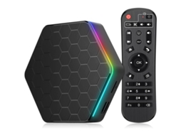 Android Tv Box Yizhood H618 4gb Ram 64gb Rom 6k H.265 Bt5.0 Preto