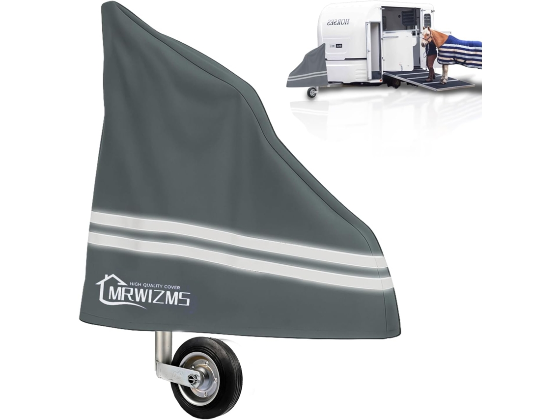 Bâche De Protection Pour Timon Pour Cheval (gris)