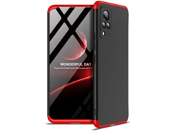 Capa Protetora para Vivo Vivo V21 5G HONGWE. Anti-Choque Preto