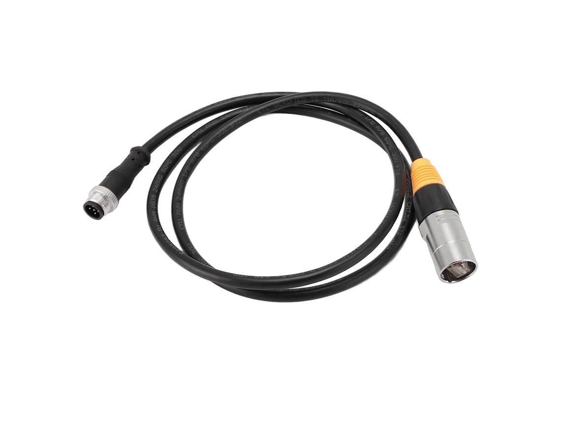 Cabo Ethernet M12 5 Pinos Macho para Rj45 com MARCA