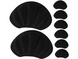 Ganazono 4 Pares De Protetores Calcanhar Espuma, Palmilhas Anti Bolhas Para Sapatos Folgados, Almofadas De Amortecimento