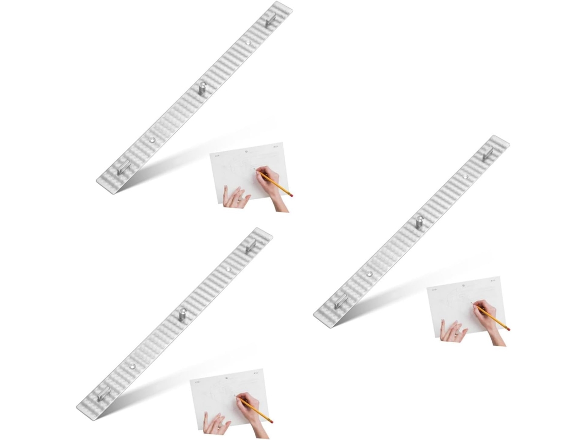 Régua De Posicionamento Para Pintura Com 3 Pinos Para Anime, Faça Você