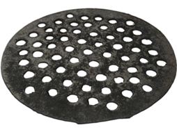 Tampa De Ralo Em Ferro Fundido, Grelha De Ralo Redonda Resistente, 18 Cm | Peça De Reposição Para Banheiro