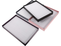 Conjunto De Bandejas De Veludo Com 100 Compartimentos Para Joias, Ideal Para Exibição E Armazenamento.