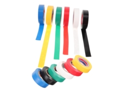 12 Rolos De Fita Isolante Colorida Pvc Para Projetos Elétricos Externos E Inspeção Cabos