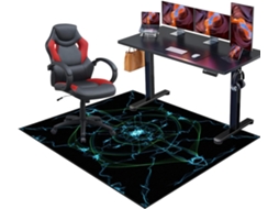 Tapete Cadeira Gamer Protetor Piso Escritório Antiderrapante 80 X 120 Cm Pisos Duros | Cadeiras