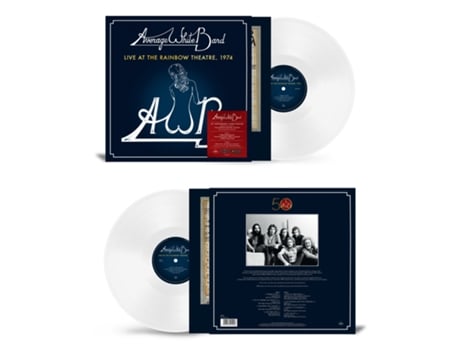 Average White Band Live At The Rainbow Theatre 1974 Vinil Branco Edição Limitada Rsd 2024