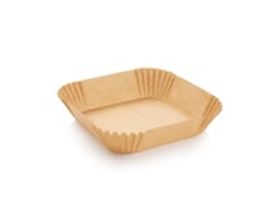 Formas De Papel Quadradas Para Air Fryer Delícia 20 X 20 Cm, 50 Pcs Tescoma