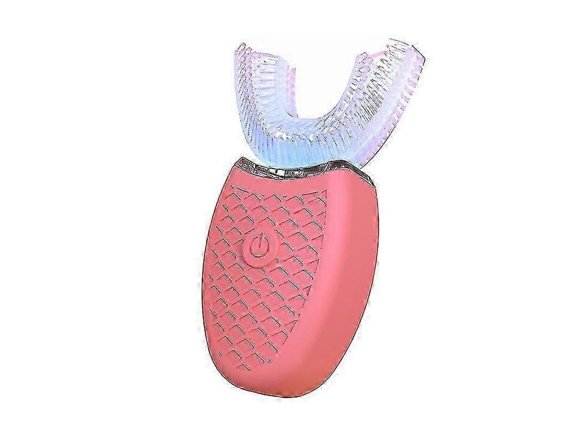 Escova De Dentes Automática Para Adultos Com Formato Em U, Massageadora, Elétrica, Recarregável E À Prova D'água.