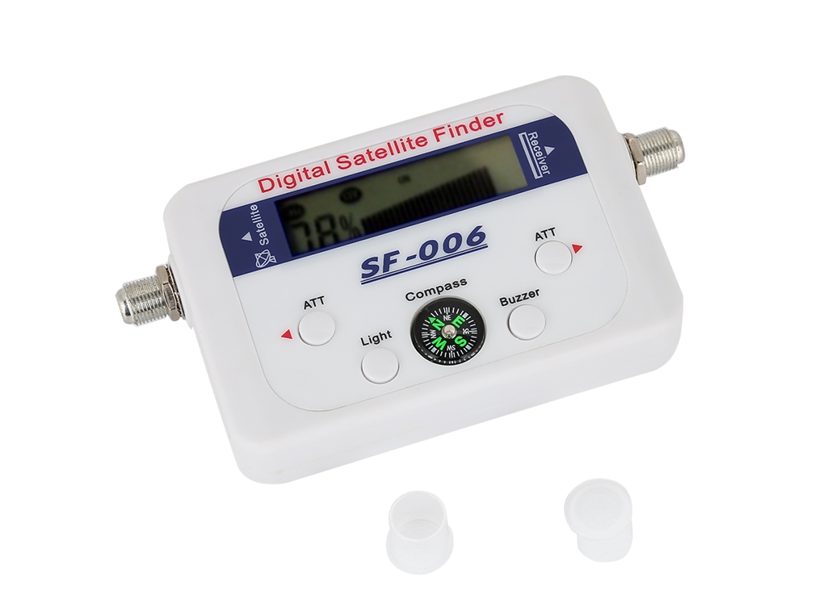 Aetheria localizador Digital de Sinal Satelital com Lcd Sf 9506 Sf 006 Alta Sensibilidade Buzzer Retroiluminado