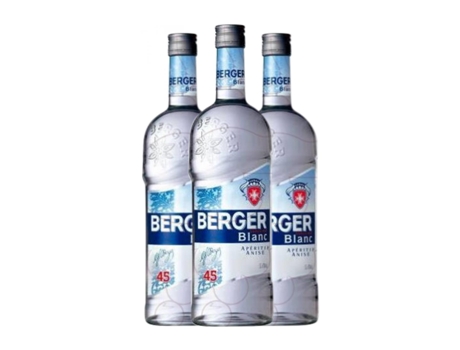 Anis J.B. BERGER Blanco (1 L - 3 Unidades)