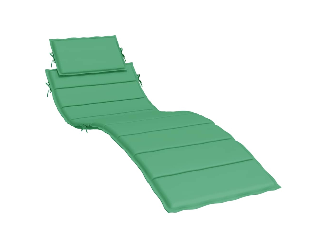 Sun Lounger Cushion, Sun Lounger Cushions Vidaxl Verde Tecido (n/a)