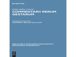 Livro Bellum Gallicum de C Julius Caesar (Inglês)
