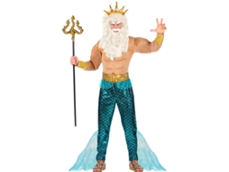 Fato de Deus Poseidon para homem