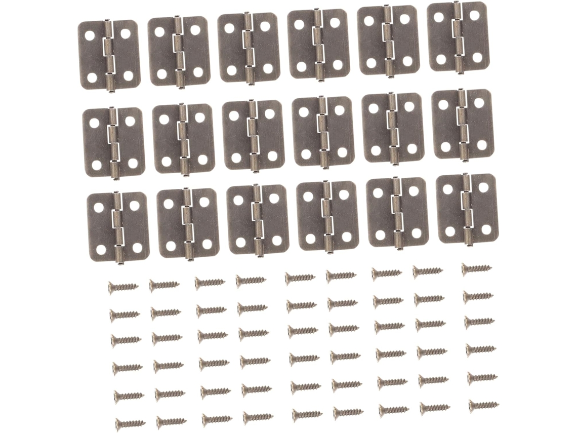 50 De Mini Ferro Para Caixa Joias, Madeira, Pequenas Projetos Diy.