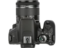 Kit Máquina Fotográfica Reflex CANON  EOS 800D + EF-S18-55 F4-5.6IS STM (APS-C) — 24.2 MP | ISO Auto até 25600