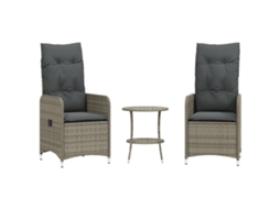 Reclining Garden Chair, Reclining Garden Chairs Vidaxl Cinzeto Rattan / Vime (n/a)
