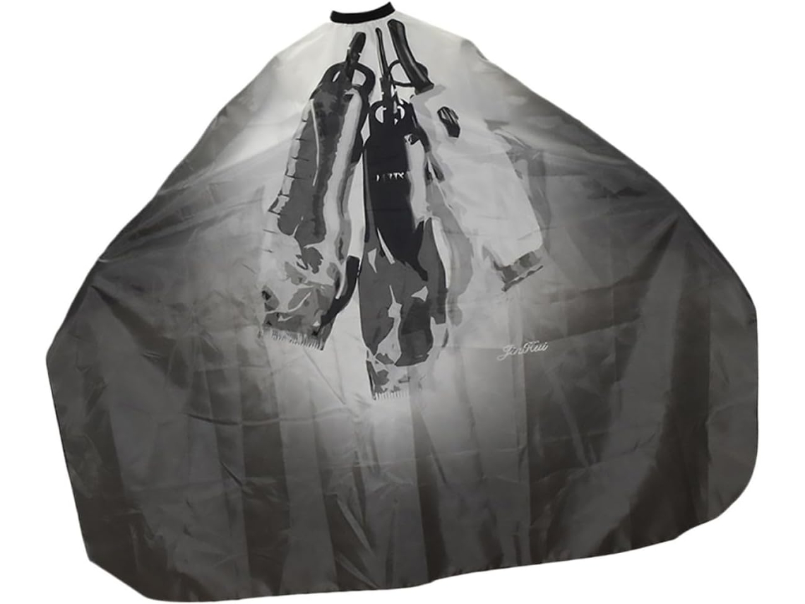 Cape De Coiffure 160x140 Cm Polyester Pour Salon De Coiffure