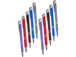 Conjunto De 10 Canetas Em Gel Stobok Com Design Moderno, Escrita Suave
