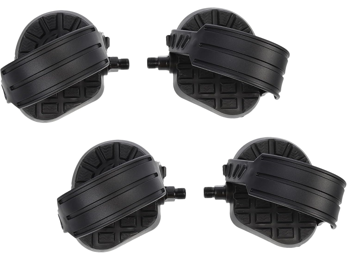 Pedais De Plástico Healeved Para Bicicleta Ergométrica, 2 Pares,