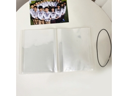 Álbum de Fotos Vertical, Livro de Memórias em Pvc Transparente, 20 Cm BRILVIBERA (8 Polegadas)