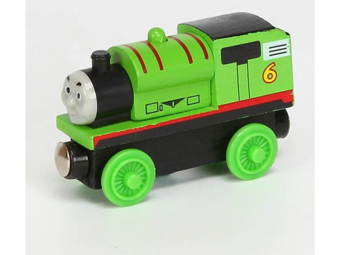 Trem do brinquedo】 Thomas e Seus Amigos Percy (o nº 6 na cor Verde) (00046  PT) 